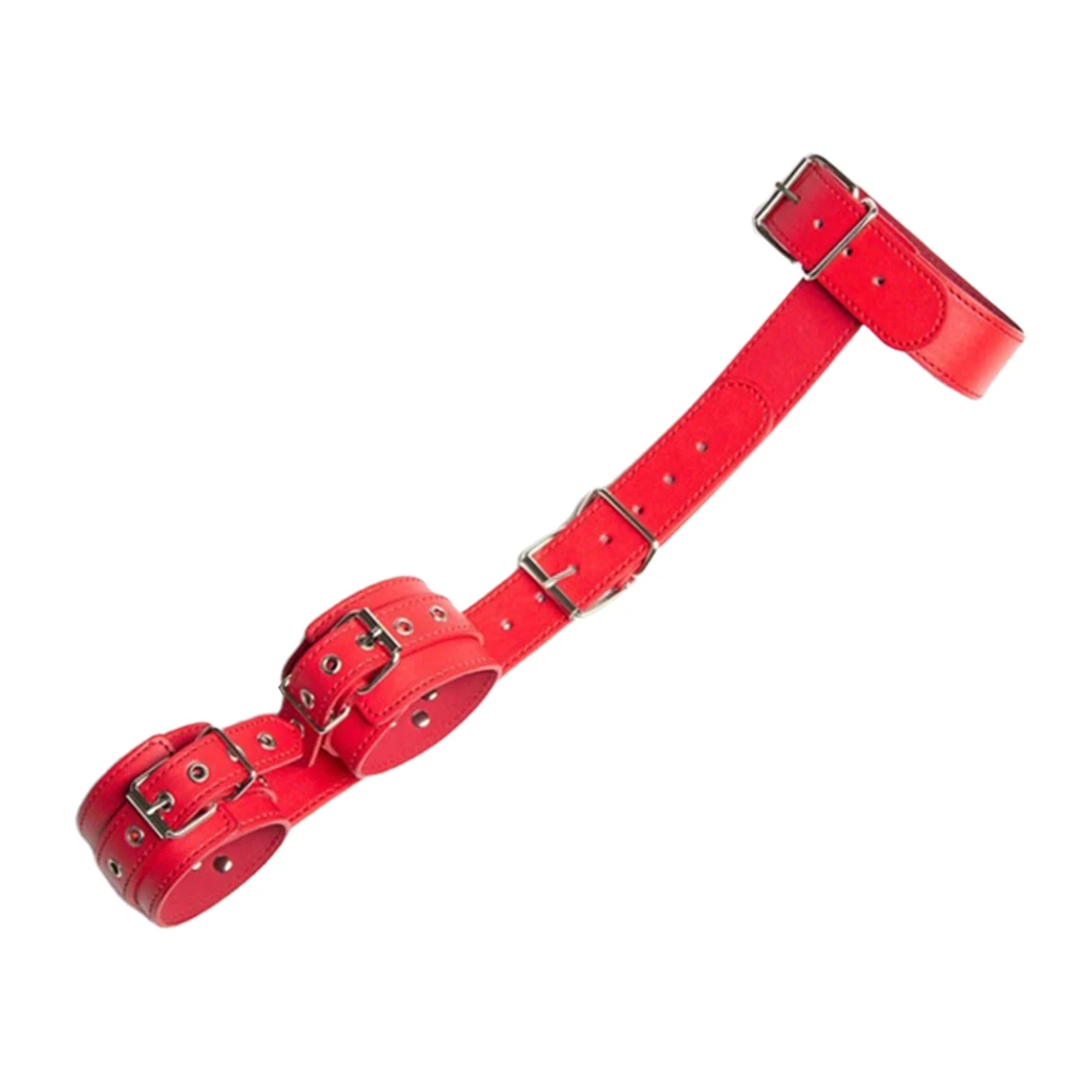 Adult Couple Neck Collar Hand Cuff Wrist Body Restraint Kit Love Toys