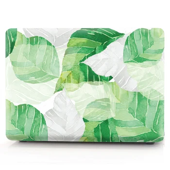 

leaves patter case For Macbook Air Pro Retina 11 12 13 15 16 inch laptop bag 2020 A2179 Mac book Touch Bar ID Air Pro 13.3 Case