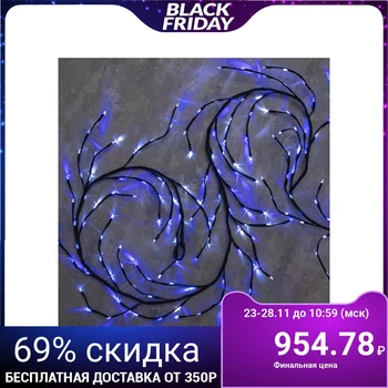

LED branch, D: 3 m, N.T. LED-160/40, blinking effect, 220 V, WHITE-BLUE 3652327