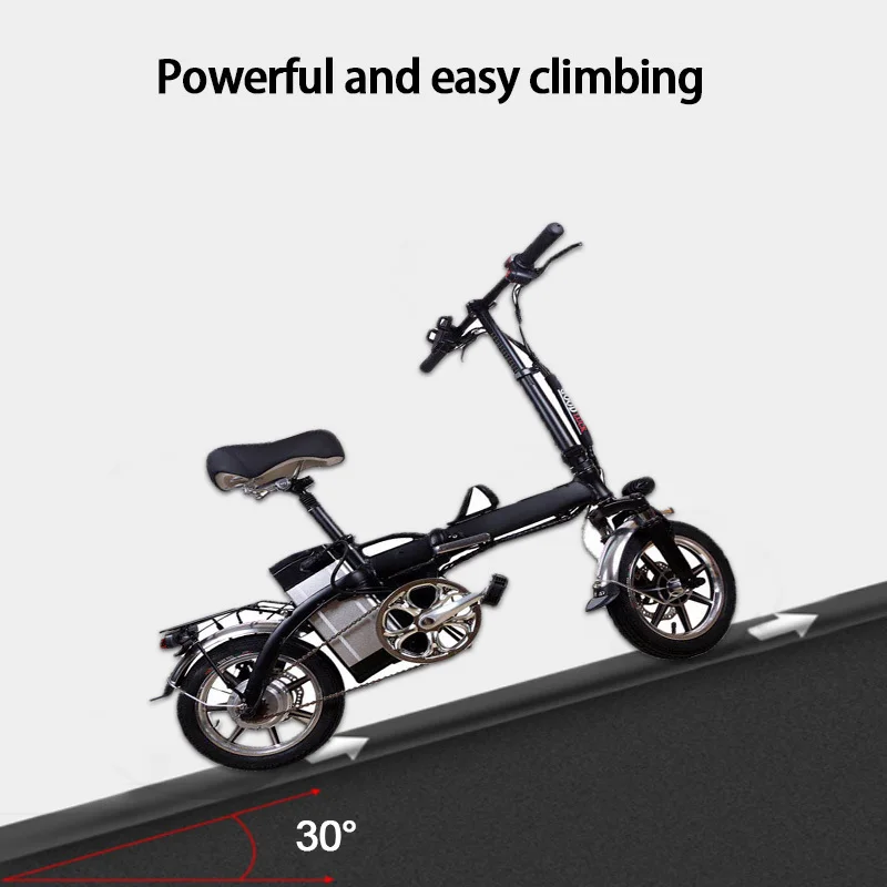 Perfect Lightweight Electric Scooter 2 Wheels Electric Bicycle Brushless Motor 350W 48V Powerful Electric Bicycle With Removable Battery 23