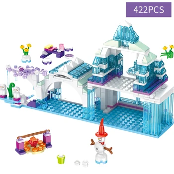 

Girls Blocks Snow House Dream Lollipop Building Series Windmill for Girl City Bricks Educational Toys for Children