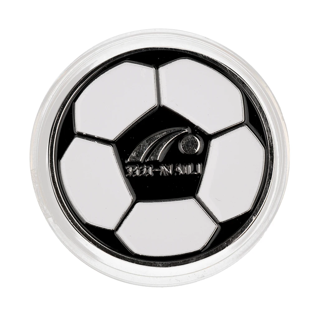 Football Soccer Referee Flip Coin Judge Toss Coin Pick Side Finder with Case