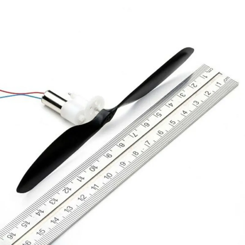 Авиационный Пропеллер для мотора электрический DIY для RC моделей 138 мм 3,7 V Coreless CW gear 716 720 820