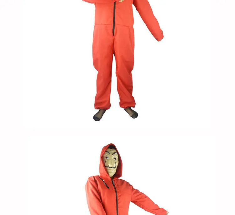 Костюм на Хэллоуин Dali Red Onesie cosplay Bill House, одежда для костюмированной вечеринки, услуги для детей