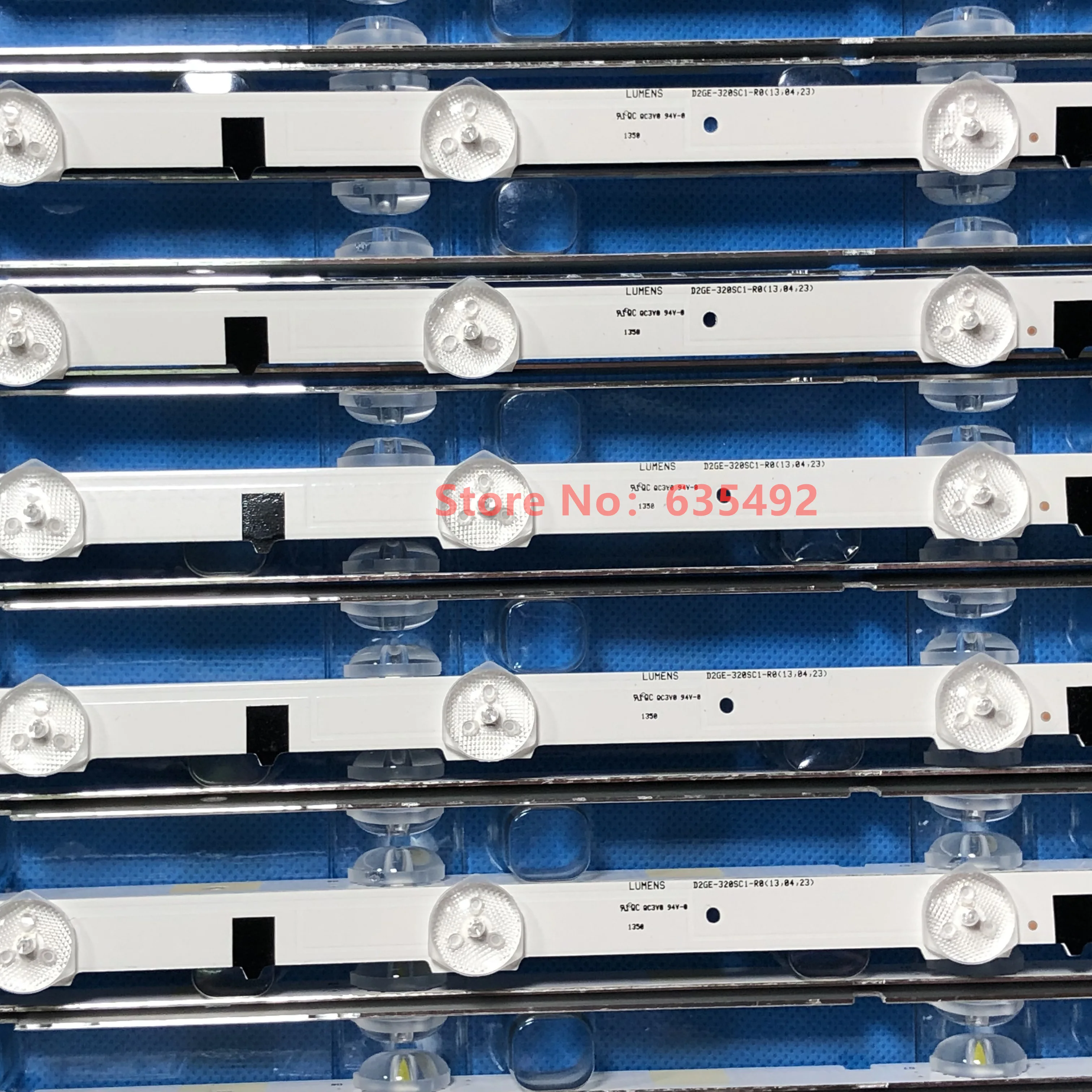 Barra LED Da 657MM Per Sharp-FHD 32''TV 2013SVS32H D2GE-320SC1-R0 UE32F5000 UE32f5500 Muslimate HF320BGS-V1 CY-HF320BGSV1H - Foto 11