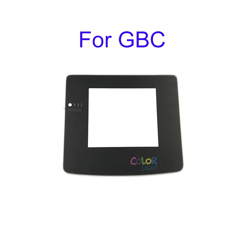 10 шт. стекло для Nintendo Game Boy color GBC световая Защита объектива с подсветкой ЖК-экран мод Защита объектива для NGP color - Цвет: Glass For GBC Back