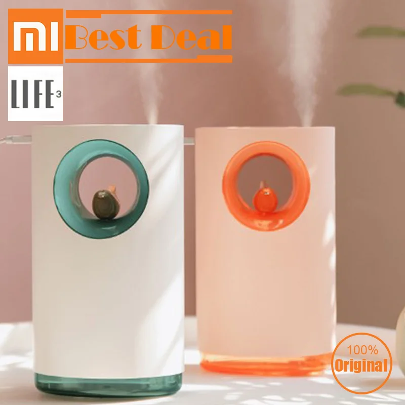 

Xiaomi 3LIFE 343 Humidifier Bird Music Humidifier Usb Charging Large Capacity Humidifier with Ambient Night Light Humidifier