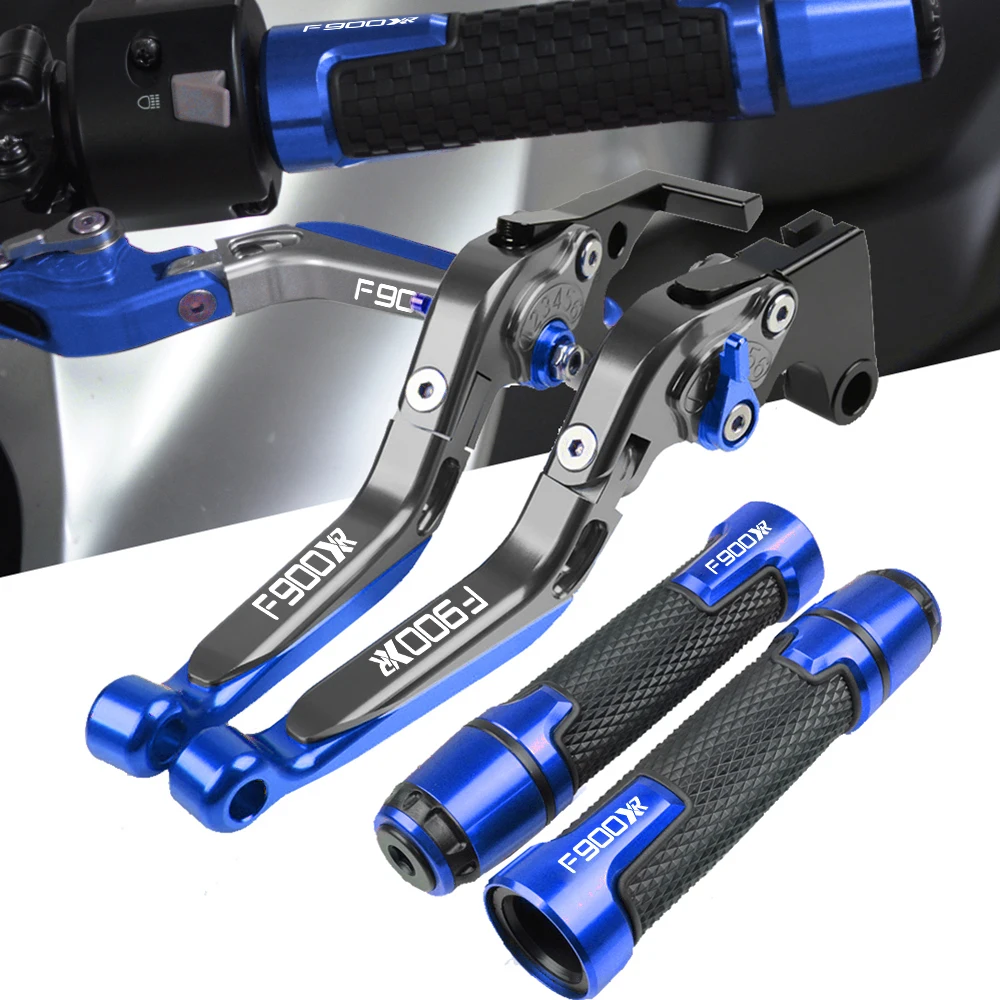 

For BMW F900XR F900 XR F 900 XR 900XR 2020 Extendable Folding Adjustable Motorcycle CNC Brake Clutch Lever & Handlebar Grip Ends