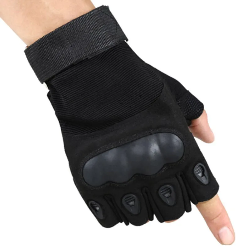 

heated warm thermal military forces tactical without fingers handschoenen gloves sticky man army sitk leather sports half army