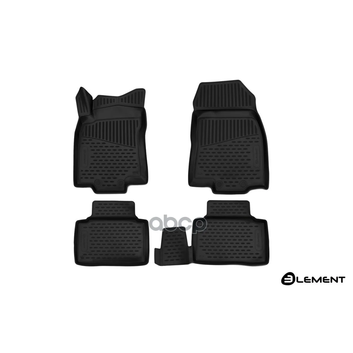 Коврики 3d В Салон Renault Koleos,-, 4 Шт.(Полиуретан) ELEMENT арт. ELEMENT3D4152210k