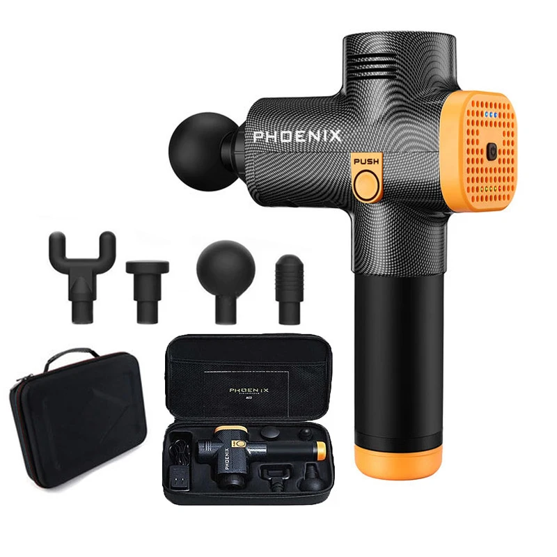 Photo Product Phoenix A2 Massage Gun High Frequency Muscle Relaxation Deep Tissue Massager Dynamic Therapy For Body Neck Back Foot Massager
