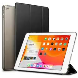 Для iPad 9,7 2018 чехол-подставка полупрозрачный, с глазурью задняя смарт-крышка для Apple iPad 2018 2017 9,7 дюймов 5-го 6-го поколения Чехол