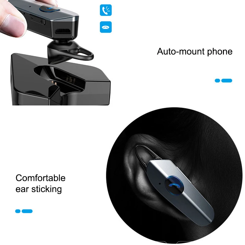FM Transmitter Bluetooth V5.0 Handsfree USB Car Charger MP3 Player with Earphone PUO88