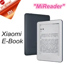 Xiaomi MiReader электронная книга ebook reader e-ink встроенный светильник с сенсорным экраном e Book Reader WiFi 16 Гб памяти передний задний светильник