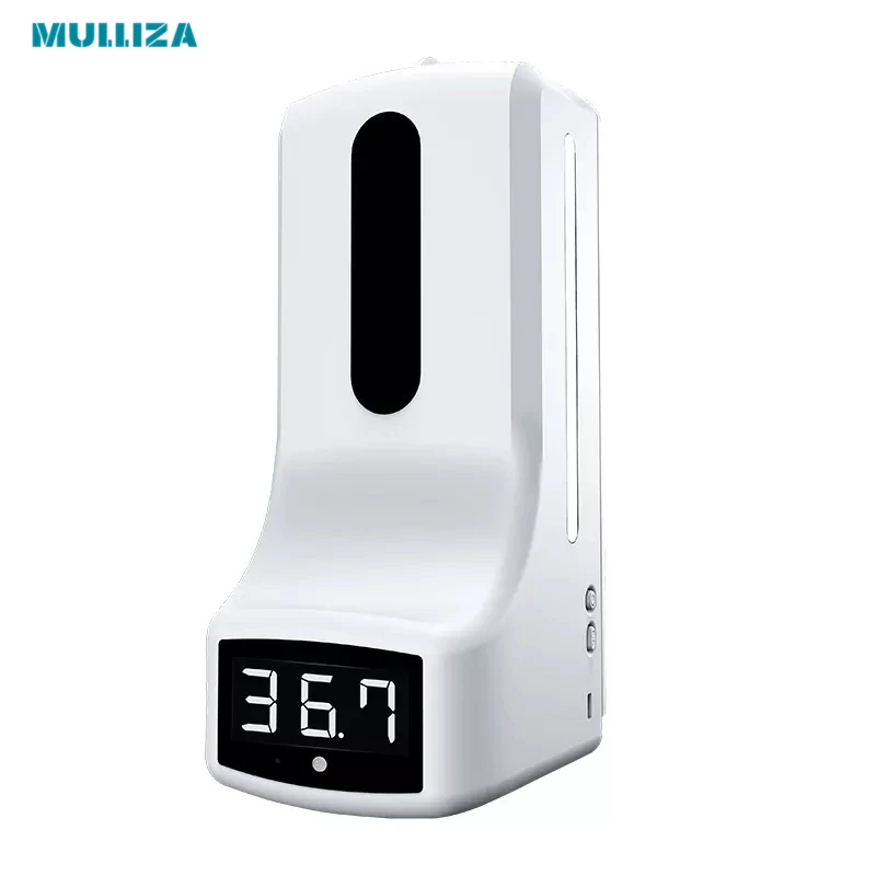 

Temperature sensor automatic induction disinfection wash hands soap dispenser wall non-contact infrared integrated machine