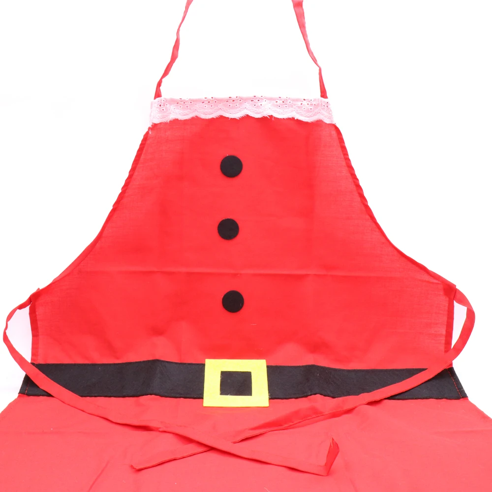 

Christmas Ornament Christmas Red Aprons for Home Kitchen Dinner Family Party Daily Supplies Christmas Gift Christmas Decoration