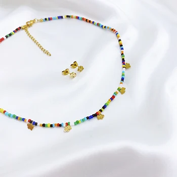 

Trendy Elephant Pendant Necklace Retro Vintage Animal Mascot Folk-custom Statement Necklaces Choker Bohemian Gypsy Women Jewelry