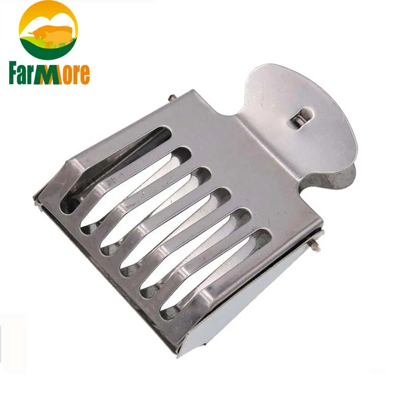 1 шт. нержавеющая сталь Зажим-ловушка для пчеловодства пчела королева Ловец клетка для пчел Клип Новые поступления пчеловодства оборудование