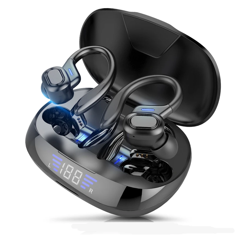 TWS Bluetooth 5 0 наушники беспроводные для смартфона спортивные беговые HiFi стерео