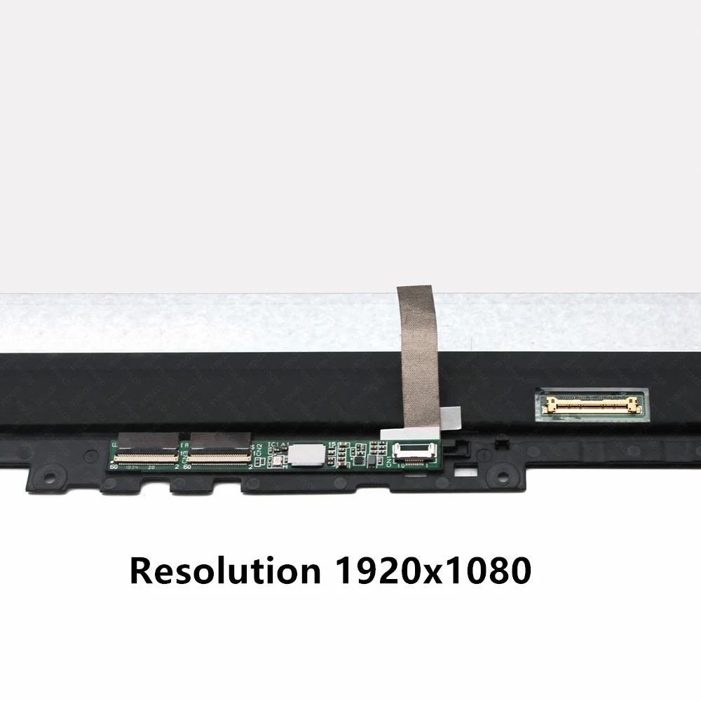 15," ЖК-сенсорный дигитайзер стеклянная панель с рамкой для lenovo Yoga 730-15IWL 81JS000EGE 81JS000GGE 81js000xiх 81JS004YUK