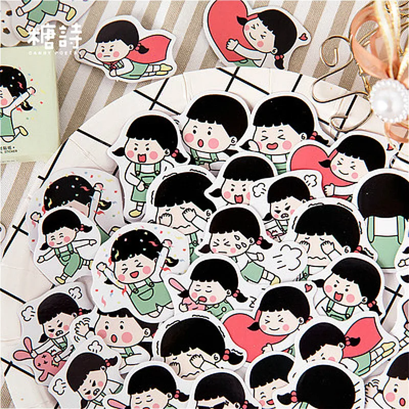 45 предметов Милые принты Зимние детские носки слинг записная книжка для девочек