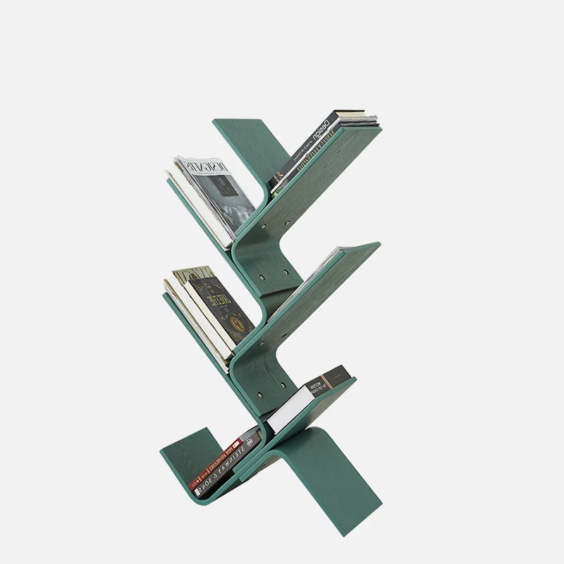 

Solid Wood Newspaper Shelf Simple Office Landing Magazine Shelf Simple Purchase Creative Children's Bookshelf Originality