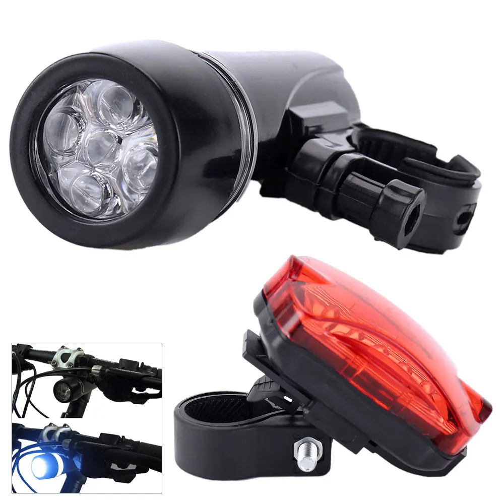 Waterproof Bicycle Front Back Light Set Tail light Road MTB Mountain Bike Rear Light Lamp Cycling Lantern Flashlight