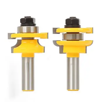 

Tool Woodworking cutter 3pcs/set 1/2 Inch Milling Cutter T-type Tenon cutter