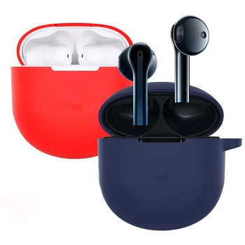 

Silicone case For VIVO TWS Neo Bluetooth Earphone soft Silicone Protective Case with Anti-lost Buckle