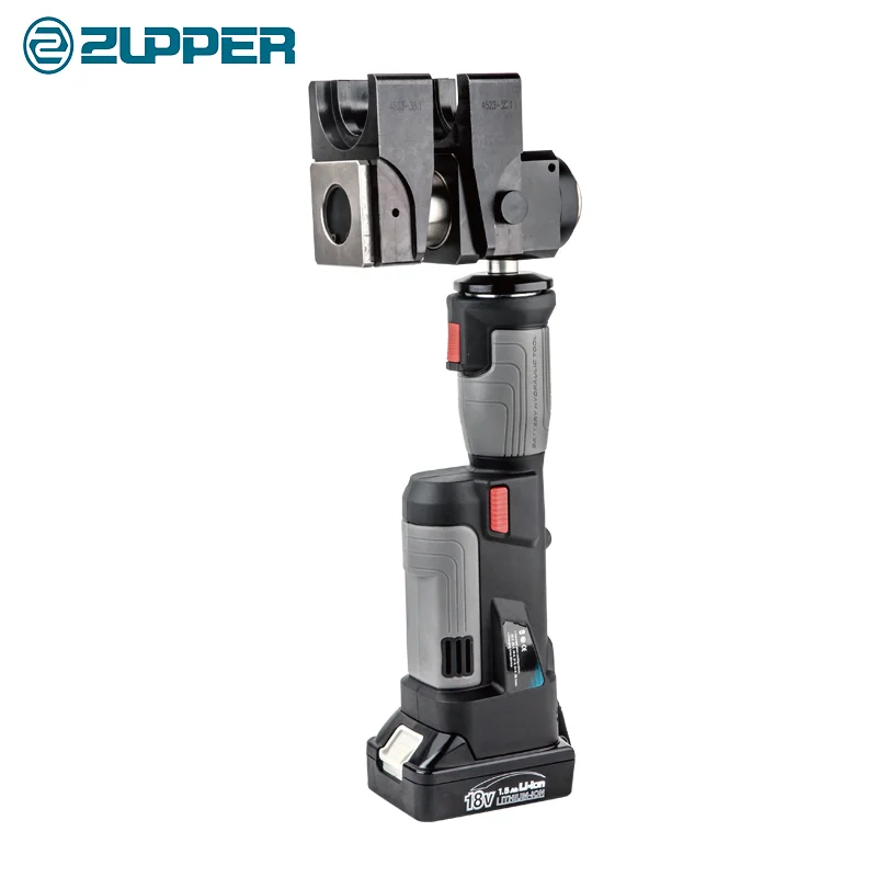 ZUPPER PZ-4523 Battery Powered Hydraulic mini Axial Pressing Tool for air conditioning pipe connecting Range 6.35-38.1mm | Инструменты