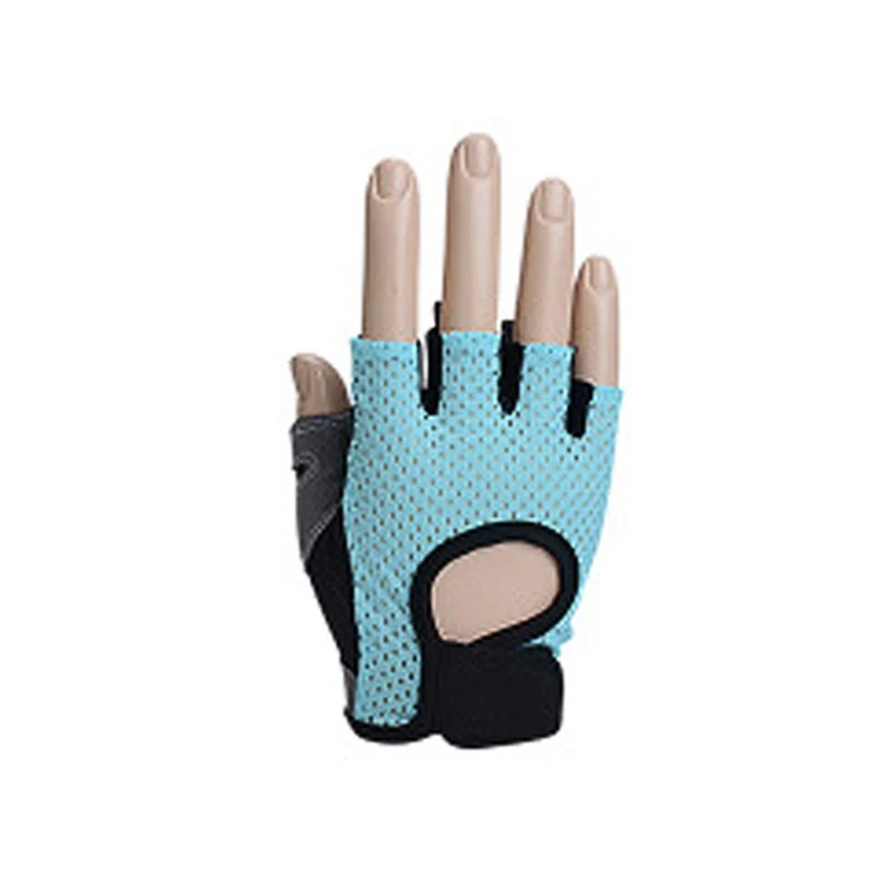 Unisex Cycling Training Gym Gloves Half Finger Breathable Anti-slip Body Building Fitness Gloves Sport Weight Lifting Gloves