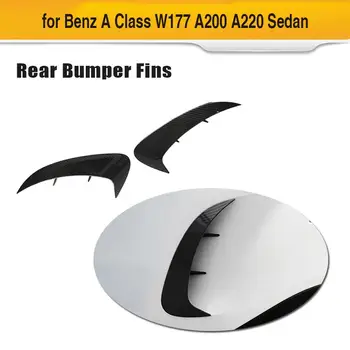

Carbon Look Car Rear Bumper Air Vent Trim Cover For Benz A Class W177 A180 A200 A220 A250 Sedan 2019 2020 Gloss Black