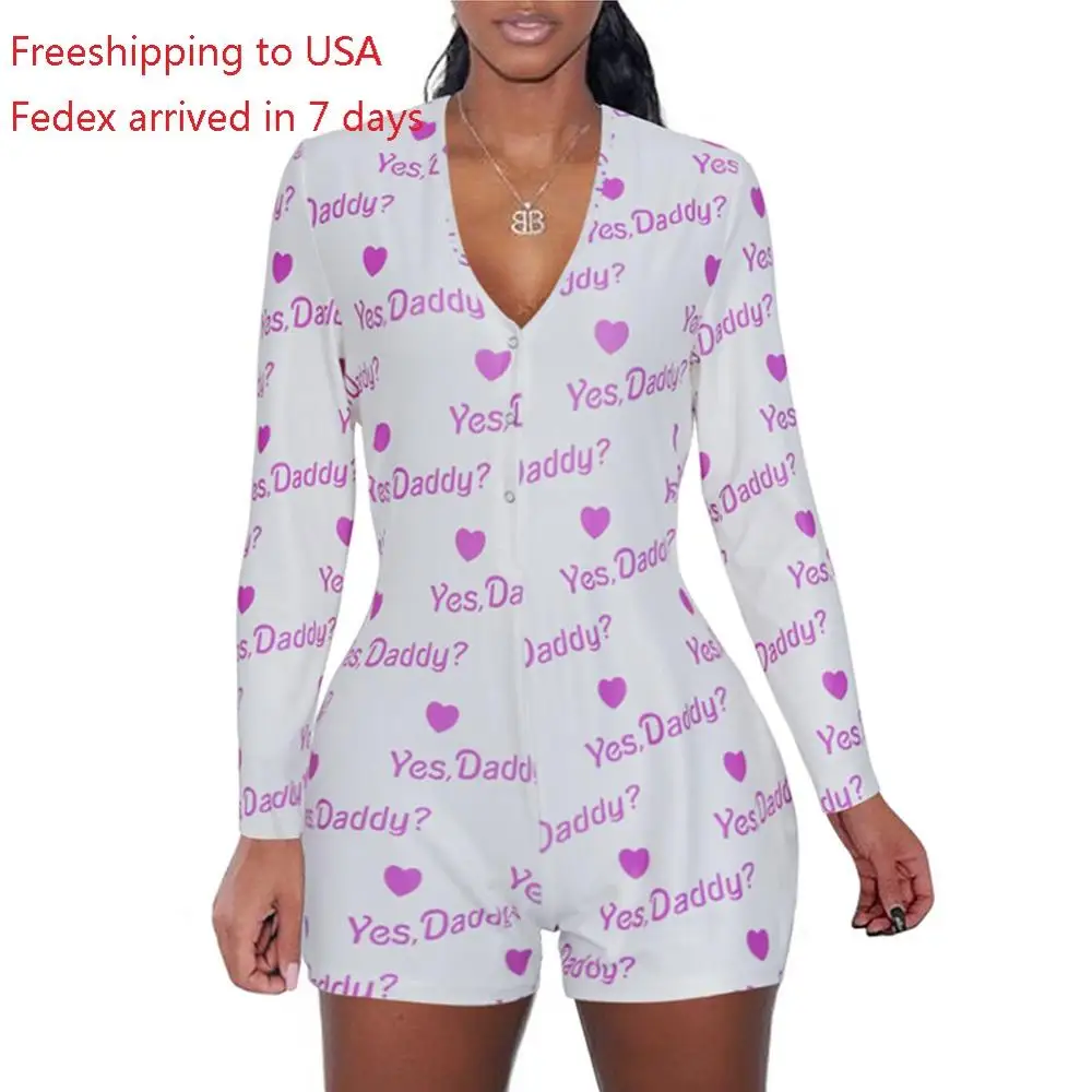 Body Sexy para mujer, mono informal de manga larga, pantalones cortos, ropa de casa, conjunto de pijama