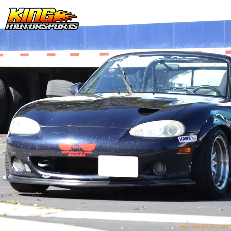 Уретановый спойлер для переднего бампера подходит MAZDA MIATA MX 5 купе DS style|bumper lip