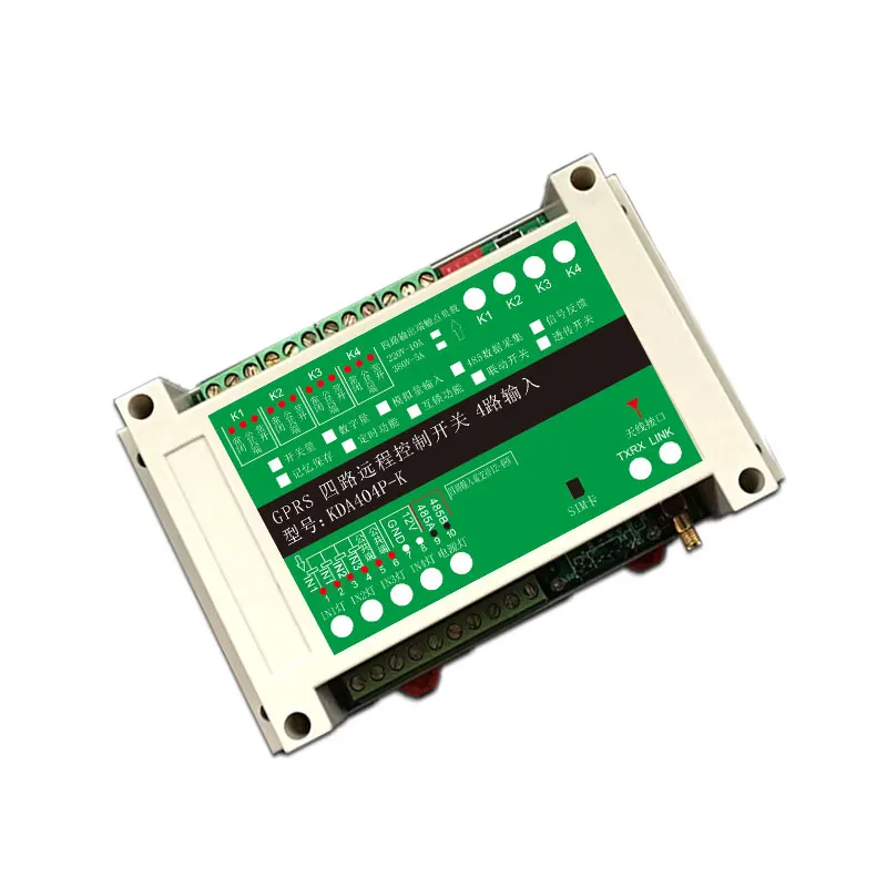 GPRS remote control network relay analog quantity switching normally open closed detection swit | Инструменты