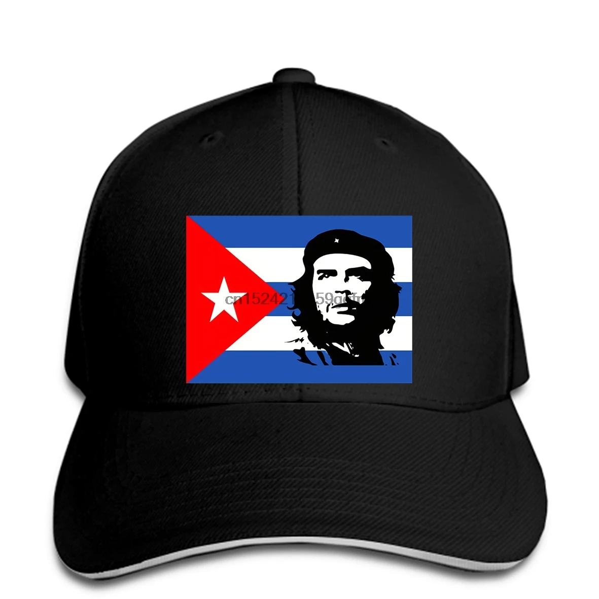 Бейсболка Che Guevara с изображением белого флага Кубы Мужская винтажная революция