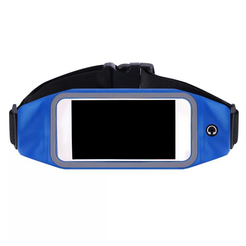 

Waist Bag Multifunctional Elastic Pouch Running Zipper 5.5inch Phone Belt Touch Screen Outdoor Sports Jogging Holder Camping