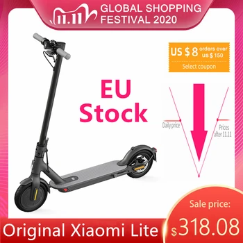

EU Stock Original Xiaomi Mi Lite Adult Foldable Smart e scooter KickScooter Xiaomi Mi Electric Scooter Lite Hoverboard with APP