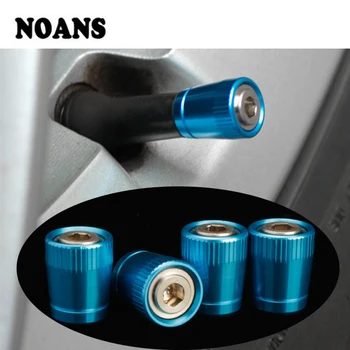 

4Pcs universal anti-theft anti-leakage car tire valve cover for Peugeot 307 206 407 Citroen C4 C5 Honda Civic Accord CRV Lada