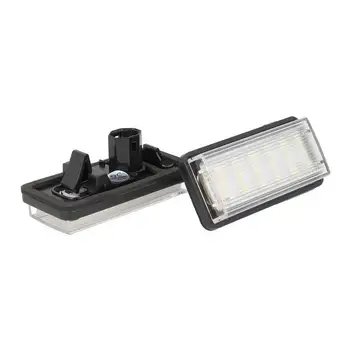 

CARALL LE3337 Kit Led license plate lights for Toyota Land Cruiser 100 120 200 Lexus GX470 LX470 White No error Canbus