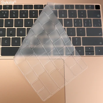 

Keyboard Cover for Macbook Pro 13 15 16 Touch 12 Retina Air 13 11 17 Transparent Silicone Film TPU Clear EU US A2179 A2337 20 M1
