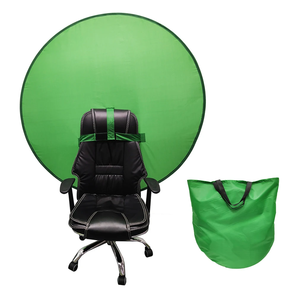 Green Screen Photography Props Portable Chroma Key Background Photos Suitable For YouTube Video Studio Reflector Backdrop Cloth