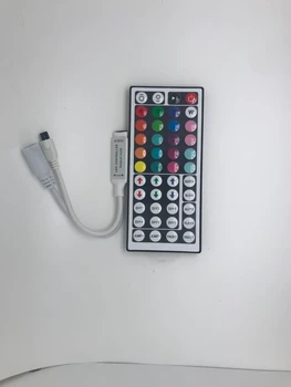 

LED controller 44Key Mini LED INFRARED RGB controller LED infrared remote dimmer DC12V WiFi control, used for RGB LED lights