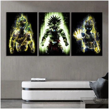 

Japanese anime boy diy diamond painting full square round diamond embroidery sale Christmas gift kid's room decor 3pcsZP-2697