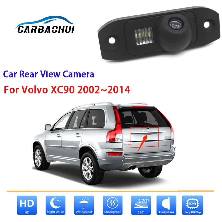 Камера заднего вида для Volvo XC90 2002 ~ 2014 CCD Full HD камера ночного видения парковки