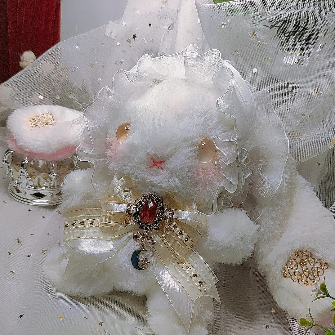 

Оригинальная сумка ручной работы Lolita Rabbit Bear JK, мягкая сумка для девочек, подруг, кошек, подарок на день рождения