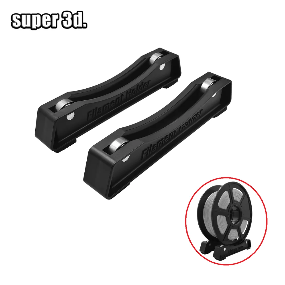 

3D Printer Parts Tabletop Filament Spool Holder Material Shelves Supplies Fixed Seat For ABS PLA 3D Printing Material Tray Rack