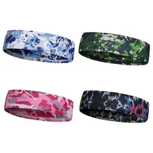 Головной убор стрейч Пара Спортивная Повязка-антиперспирант аксессуары для волос в виде тюрбана 1 шт головной убор Йога бег повязка резинки для волос, резинки