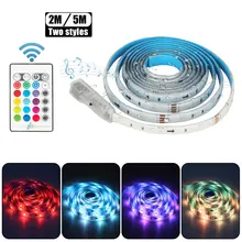 LED Strip Light 16 Colors Changing With Music DC 5V USB Powered IP65 Waterproof Music String Light With Remote Control LED Strip Light 16 Colors Changing With Music DC 5V USB Powered IP65 Waterproof Music String Light With Remote Control
