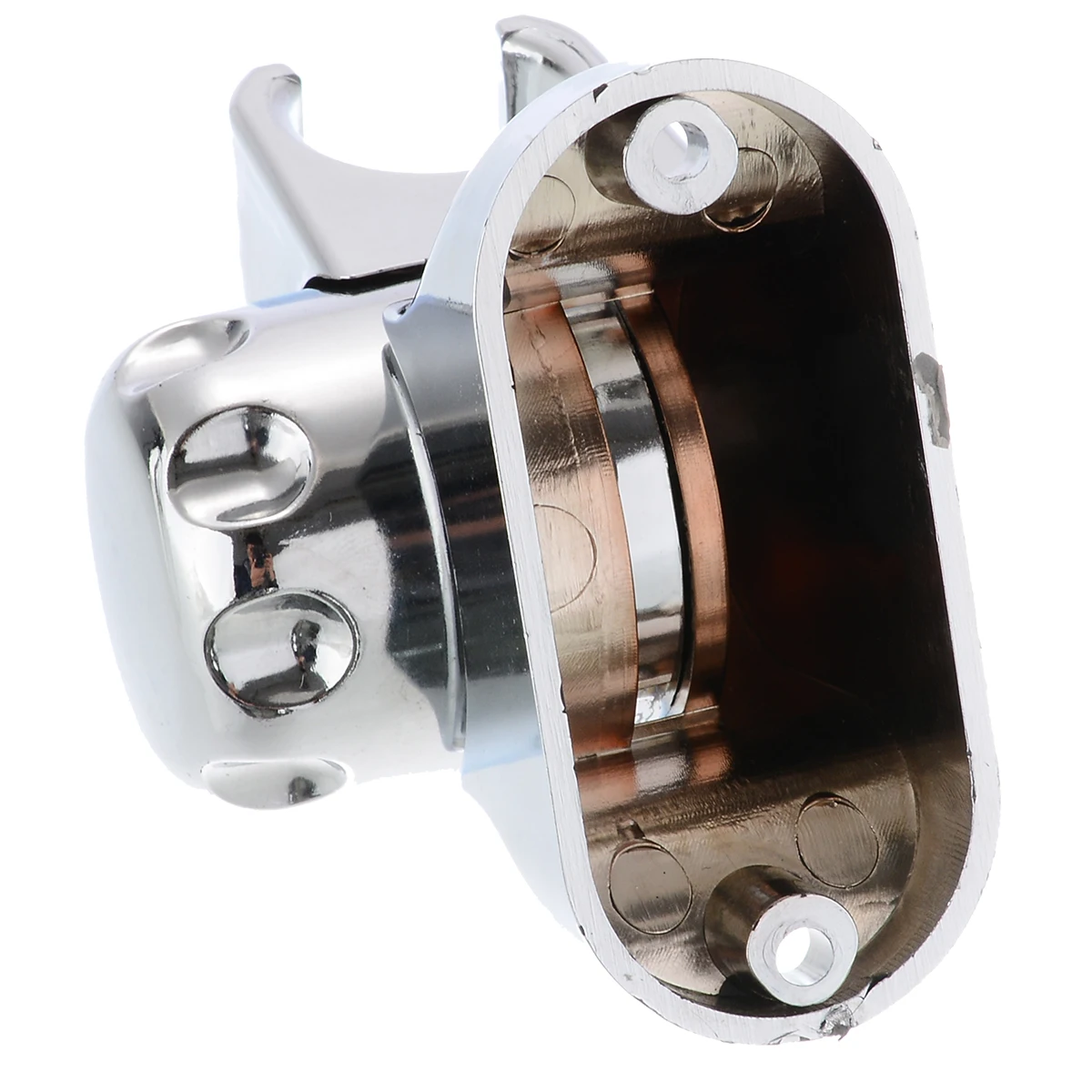 1pcs 8 x 7.3cm Adjustable Chrome ABS Silver Bathroom Shower Head Holder Stand Wall Mounted Bracket Bathroom Fixtures